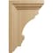 Ekena Millwork 2 1/2"W x 4"D x 6"H Small Thompson Wood Bracket, Cherry BKTW02X04X06TMCH - alternate 3